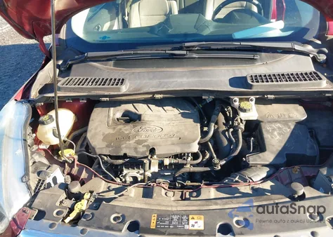 2017 Ford Escape Titanium из США, поврежденный, VIN 1FMCU9JDXHUD56396